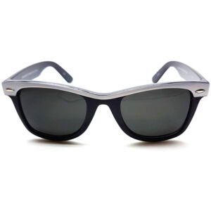 Wayfarer Black Colorline Solbriller Sølv