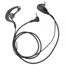 G-Style Walkie Talkie Earpiece with in-line microphone and PTT for HIROYASU HI-B8 PoC Radio